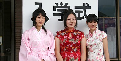 Studentky Ritsumeikan Asia Pacific University